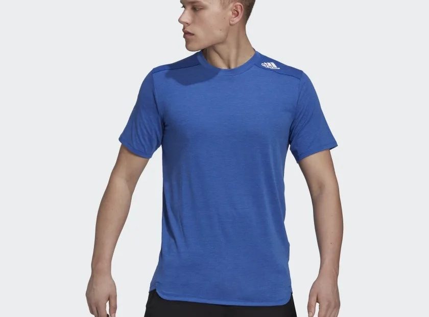 Áo Phông Adidas Nam Chính Hãng - Designed For Training Tee - Xanh |  Japansport Hl8819