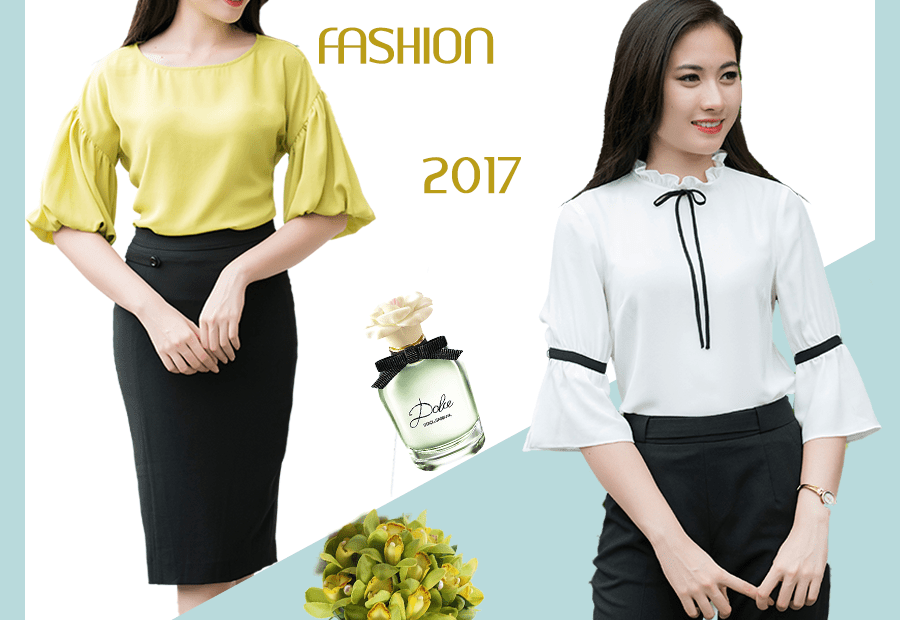 Sơ Mi Công Sở Nữ Tay Chuông - Hot Trend Thu 2017