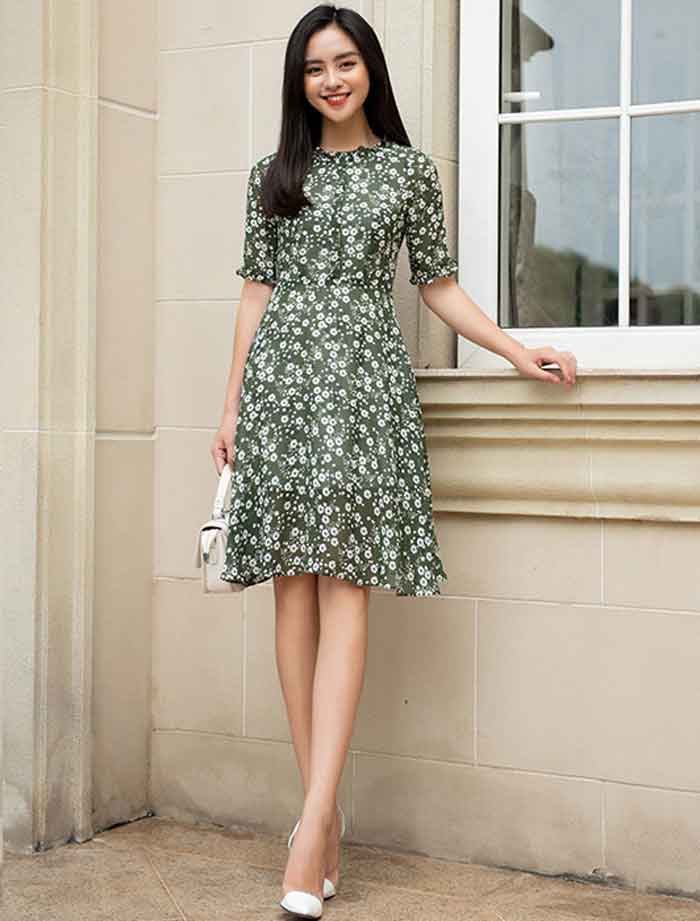 13+ Mẫu Váy Công Sở Hàn Quốc Hàng Hiệu Cao Cấp, Trẻ Trung